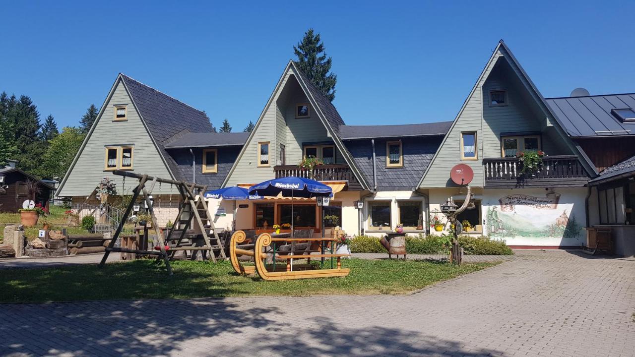 Hotel-Pension Rennsteighutte Frauenwald Exteriér fotografie