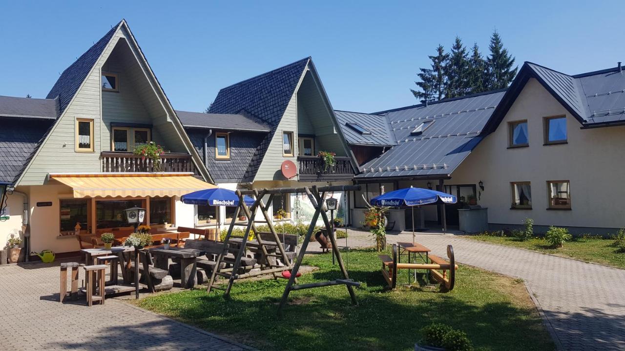 Hotel-Pension Rennsteighutte Frauenwald Exteriér fotografie