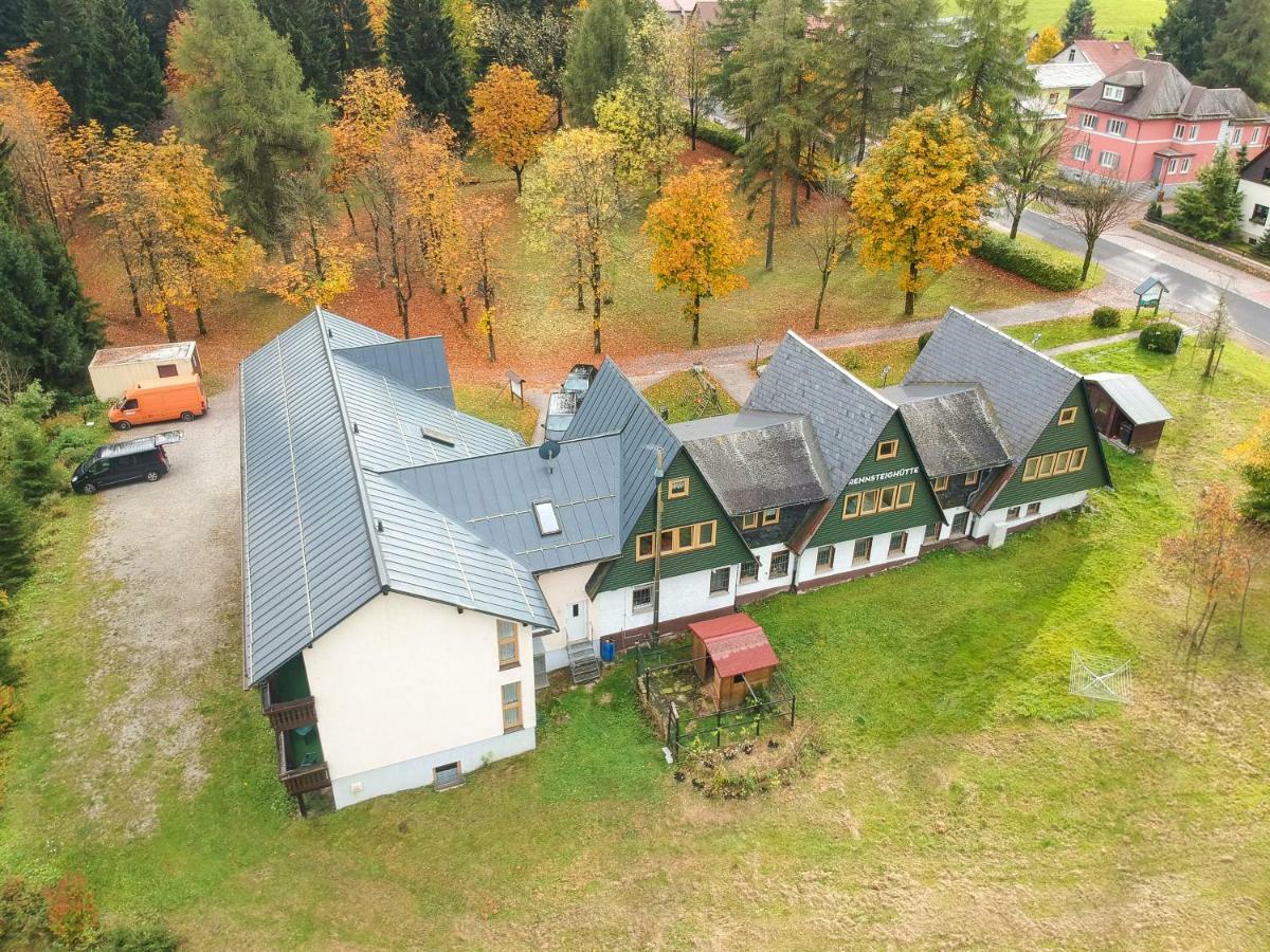 Hotel-Pension Rennsteighutte Frauenwald Exteriér fotografie